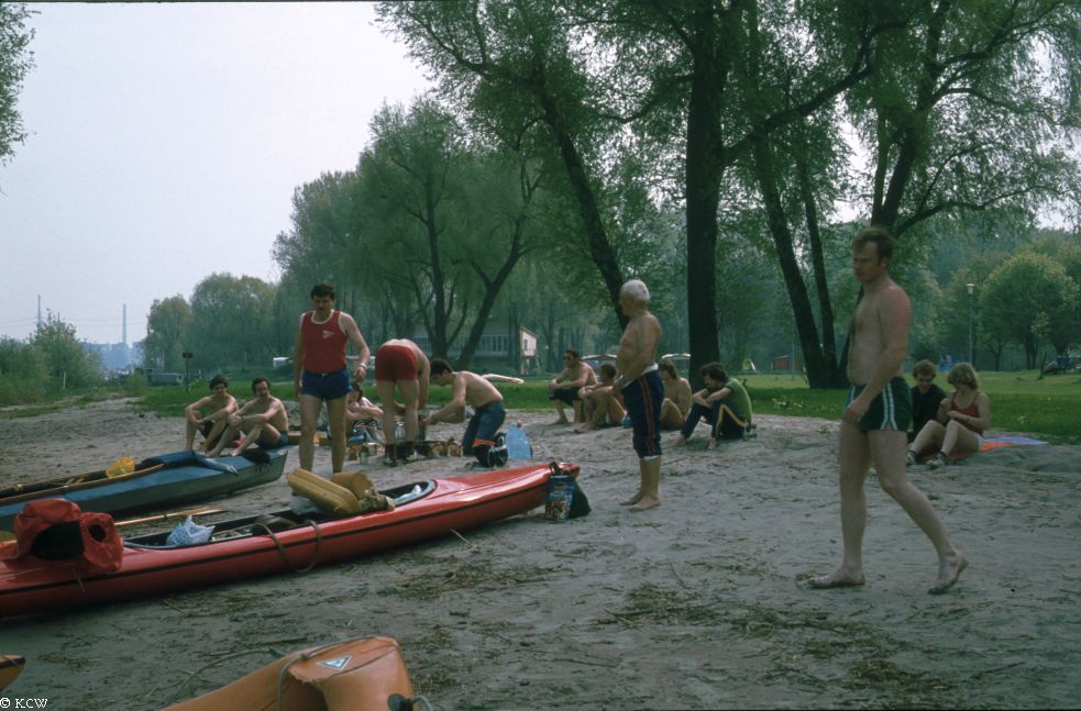 Rast auf der Rettbergsaue