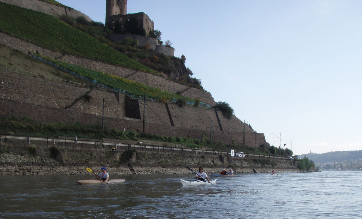 Kurz hinter Rüdesheim