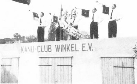 Bootshaus-Einweihung 1957 Bootshaus-Einweihung 1957